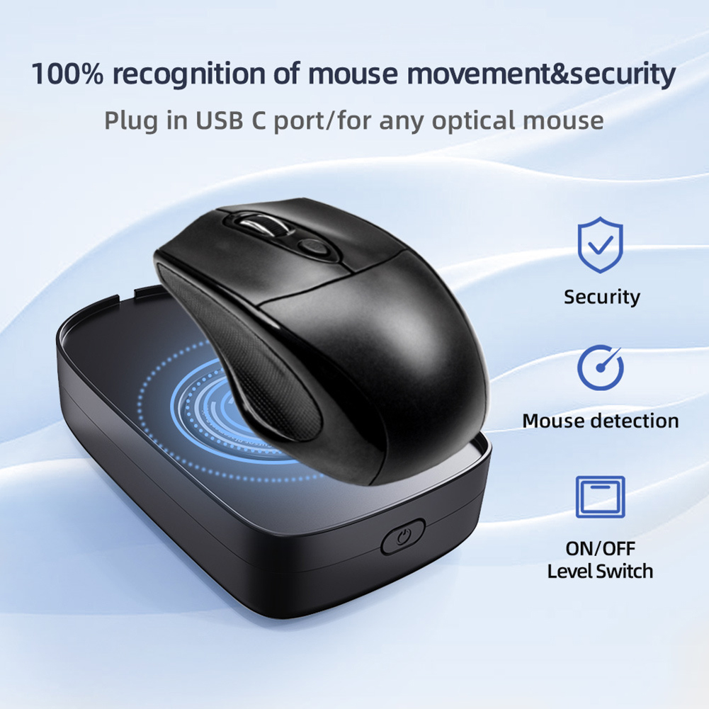 Auto Mouse Mover - Undetectable Mouse Jiggler 5V 1A Simulate