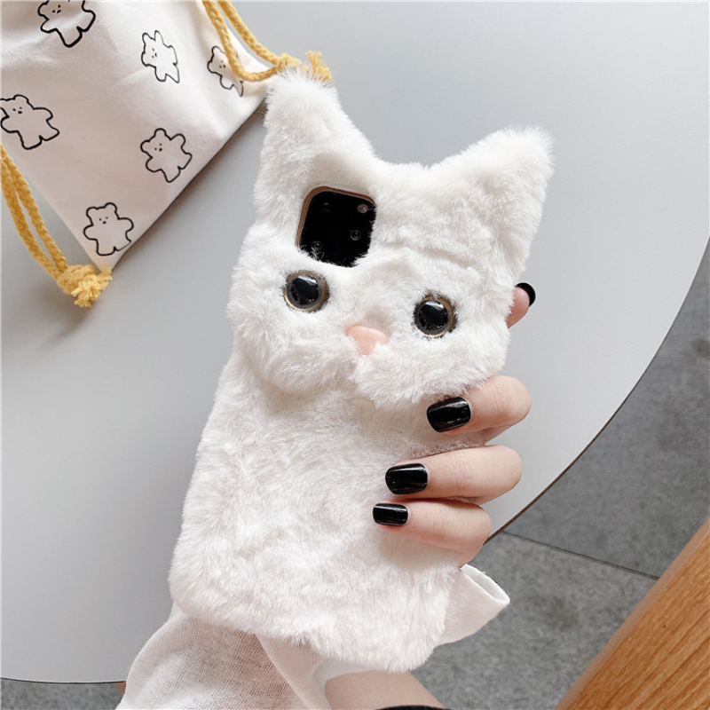 3D Cute Cartoon Cat Furry Plus - đánh giá và giá Apple Iphone 15 Pro Max