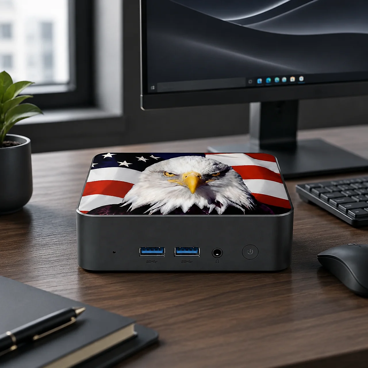 Slim Canada Flag Mini Desktop  - đánh giá và giá Mini Pc Windows