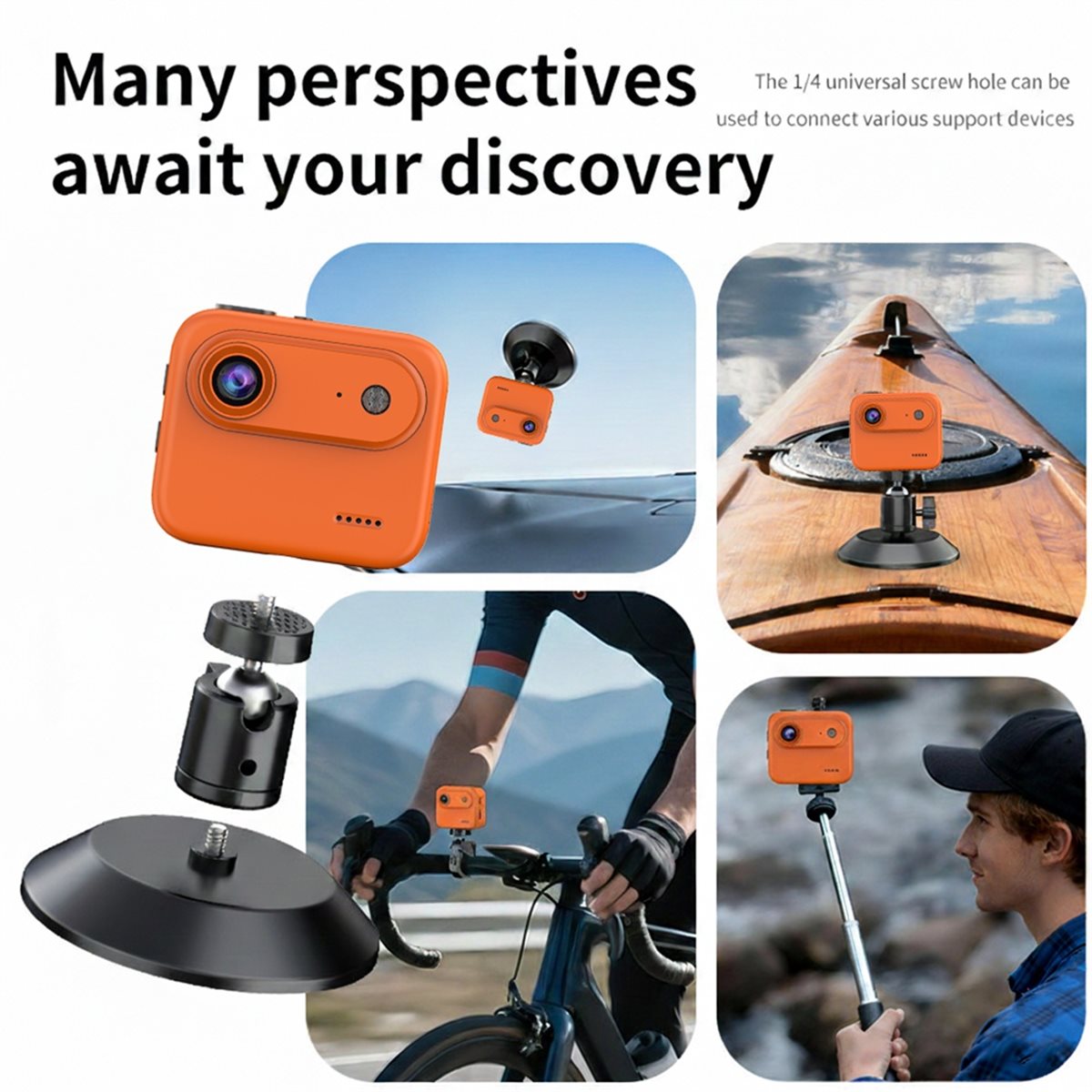 N05R 4K Action Camera 2.0inch  - đánh giá và giá Action Camera 4K