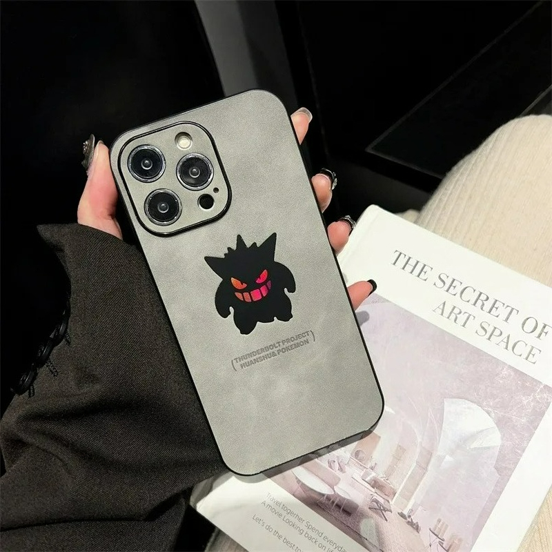 Cartoon Anime Gengar Leather T - đánh giá và giá Apple Iphone 15 Pro Max
