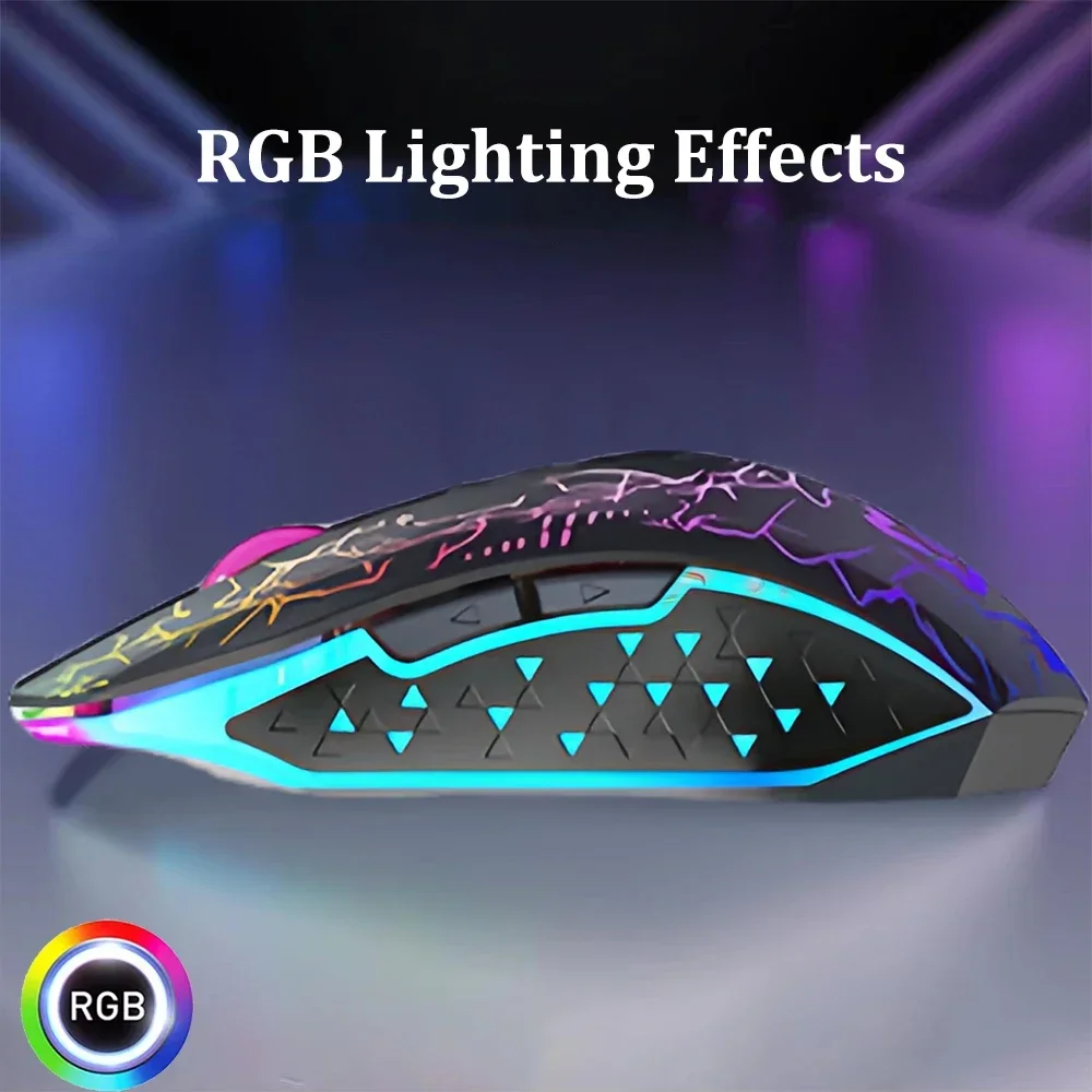 Bluetooth 5.2 Mouse RGB 2.4G W - đánh giá và giá Auto Mouse Mover