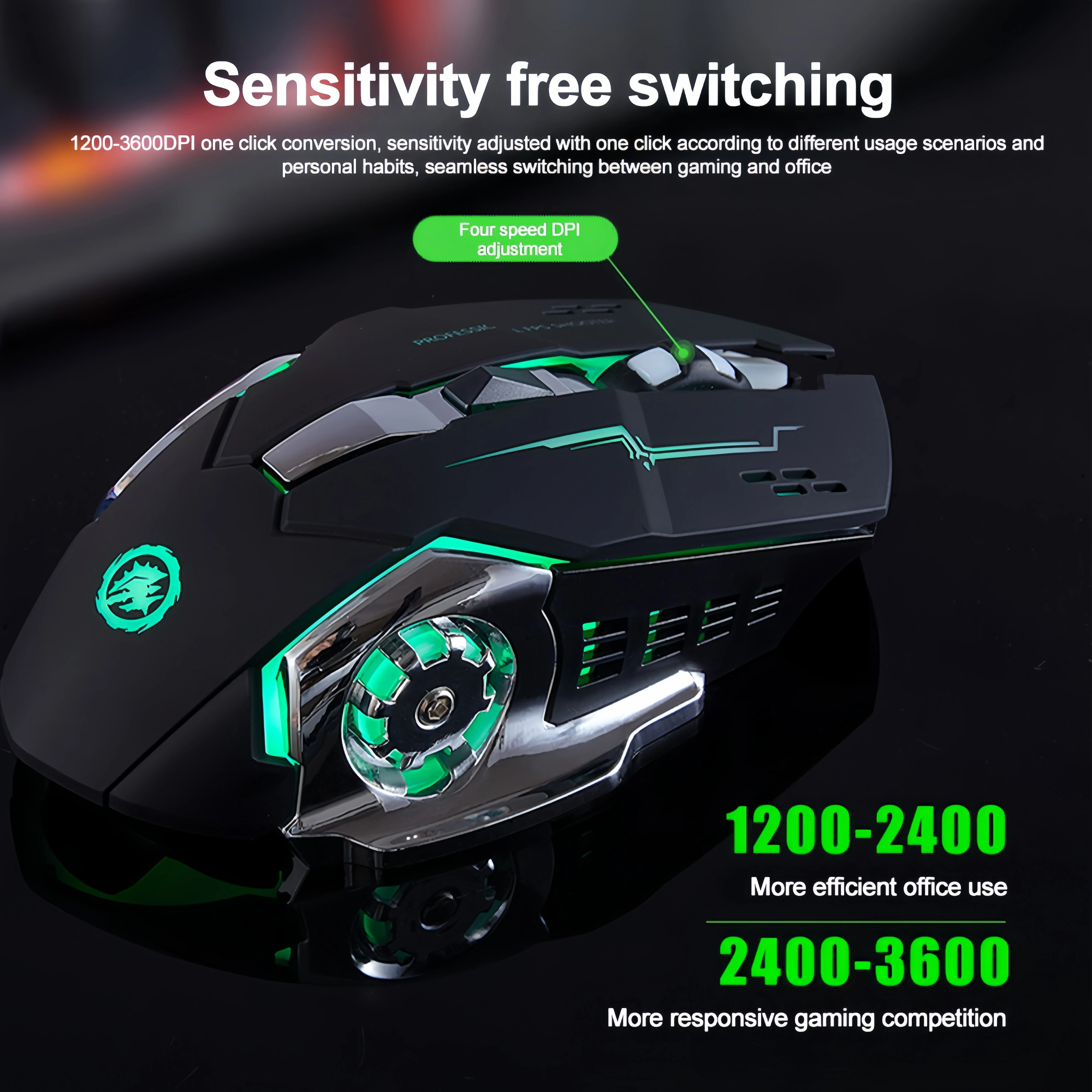 Bluetooth 5.2 Mouse RGB Gaming - đánh giá và giá Auto Mouse Mover