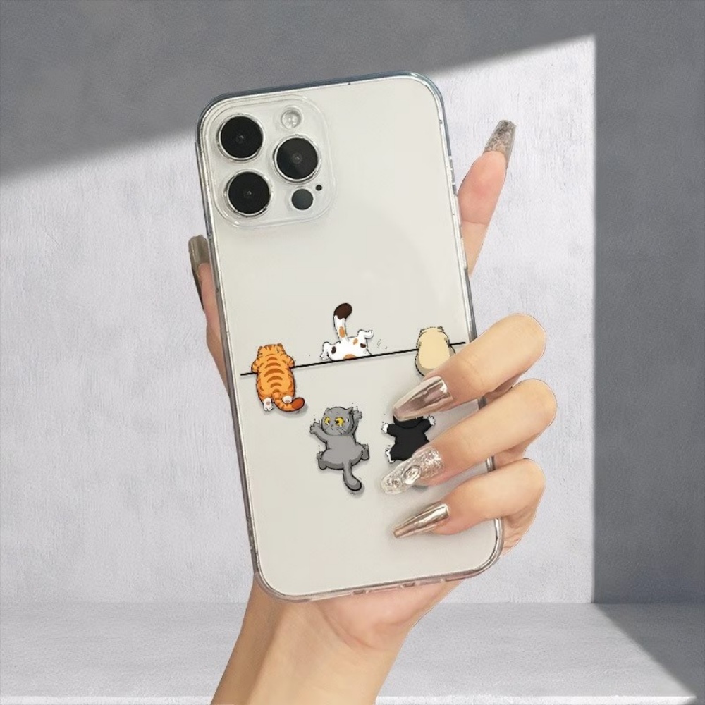 Five Cute Cat Pattern Phone Ca - đánh giá và giá Apple Iphone 15 Pro Max