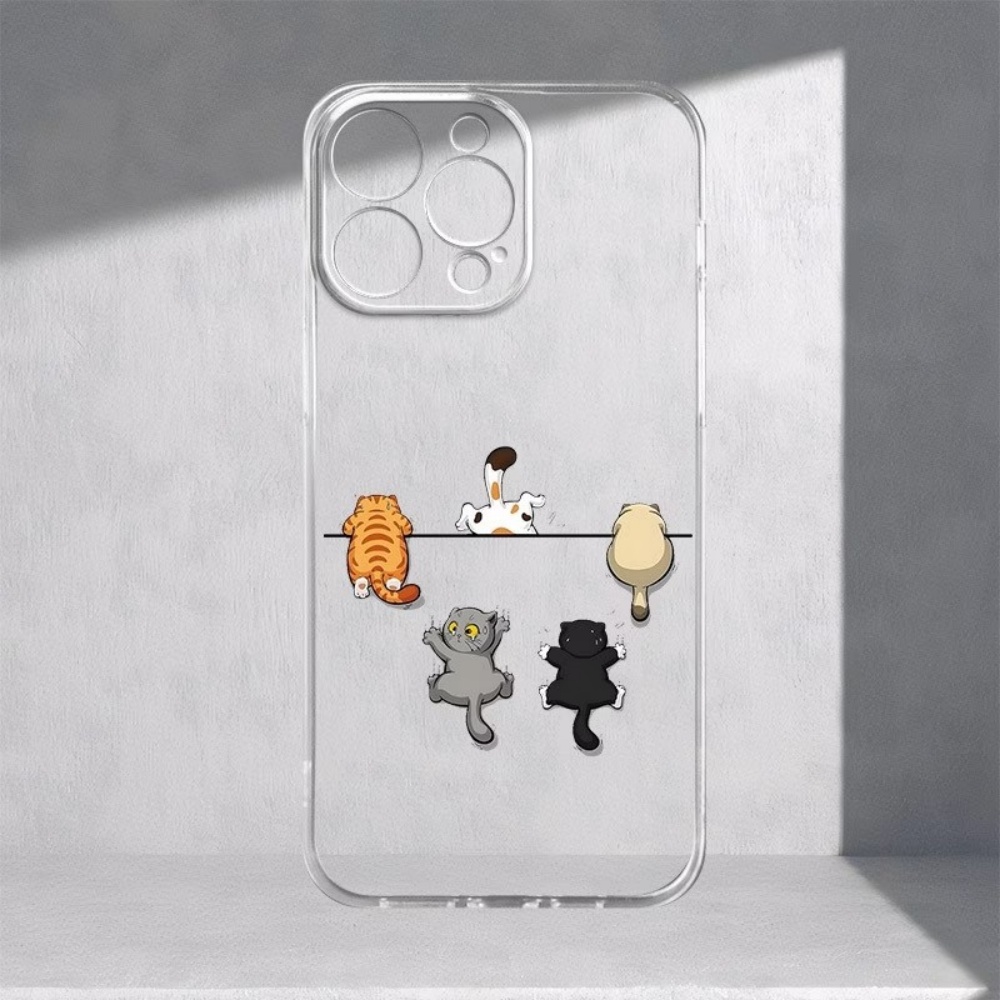 Five Cute Cat Pattern Phone Ca - đánh giá và giá Apple Iphone 15 Pro Max