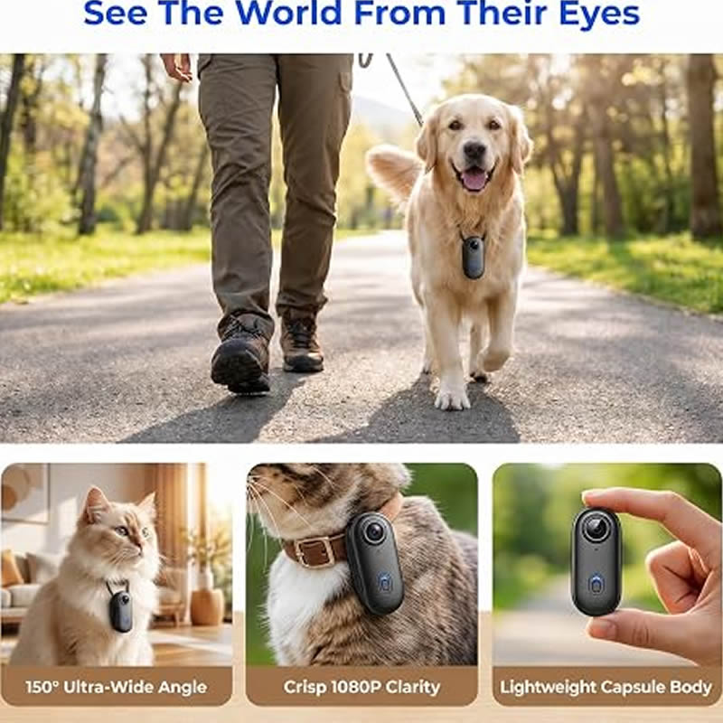 Pet Cameras 1080P HD Dog Cat P - đánh giá và giá Action Camera 4K