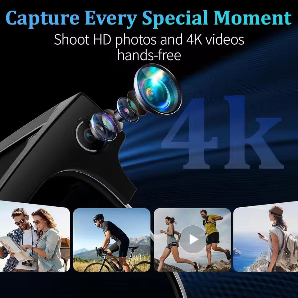 New HOT Business Smart Glasses - đánh giá và giá Action Camera 4K