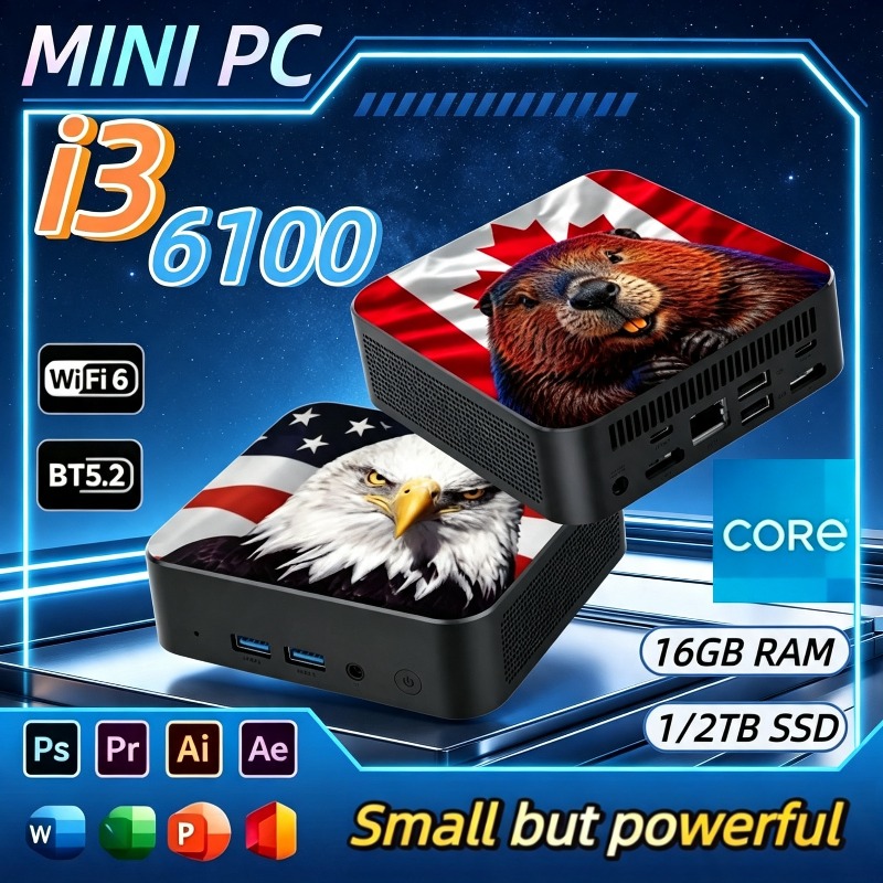 New 2026 USA Canada Flag Compa - đánh giá và giá Mini Pc Windows